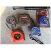 Image 2 : hammer stapler, staple gun and 5 measuring tapes