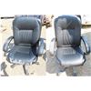 Image 1 : 2 Office chairs (assorted conditions - pictures match style of chair, condition may vary)