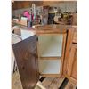 Image 3 : 4 PC oak kitchen cupboards (see description)