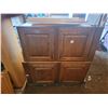 Image 2 : 5 pieces oak kitchen cupboards (see description)