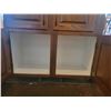 Image 3 : 5 pieces oak kitchen cupboards (see description)
