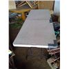 Image 1 : Folding plastic table ( 30" X 6')