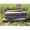 Image 1 : 12 Large corner posts 5-6'' lengths 8" plus diameter