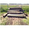 Image 1 : 25 Large corner posts 5.5-7.5' lengths 8" plus diameter