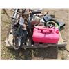 Image 3 : Pallet of Parts/bicycles/gas tank/etc.
