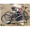 Image 4 : Pallet of Parts/bicycles/gas tank/etc.