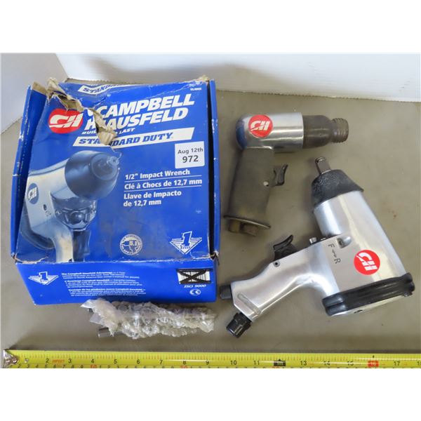 Like new Campbell Hausfeld Impact Wrench