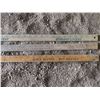 Image 3 : 3 Vintage Yard sticks