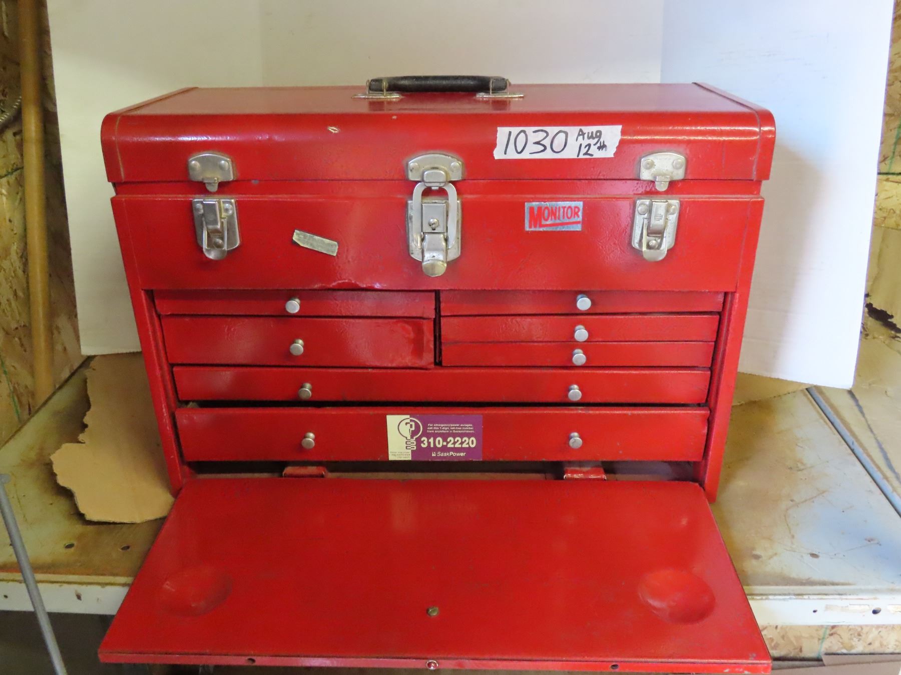 Monitor Table Top Tool Box - Schmalz Auctions