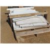 Image 1 : Large lot of Aluminum sheeting various sizes: 12 guage sheets.