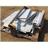 Image 6 : Large lot of Aluminum sheeting various sizes: 12 guage sheets.
