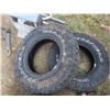 Image 1 : pair of goodyear wrangler duratrac tires - LT245/75R16