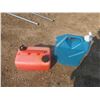 Image 1 : gas tank and water jug