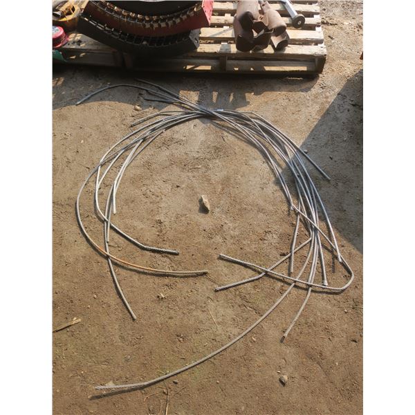 lot of metal cables - roughly 6ft