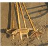 Image 3 : lot of 4ft screw pile anchors
