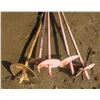 Image 3 : lot of 4ft screw pile anchors