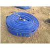 Image 1 : 82 ft 2" blue layflat hose