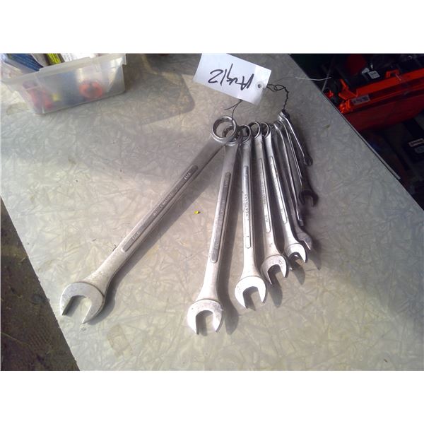 westward 9 pc wrench set