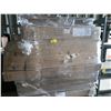 Image 1 : PALLET OF ASSORTED ABSOLUTE RTA FURNITURE INCLUDING; LILLE SERIES WRITING DESK, MODESTY PANEL,