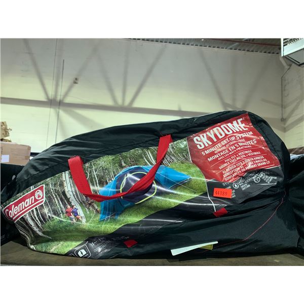 COLEMAN 8-PERSON SKYDOME XL WITH FULL FLY VESTIBULE TENT