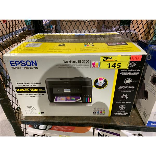 EPSON WORKFORCE ET-3750 PRINTER