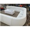 Image 2 : 14-PC OUTDOOR LIGHT-UP PLASTIC SECTIONAL SOFA & OTTOMAN WITH BEVERAGE HOLDER