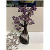 Image 2 : LARGE AMETHYST TREE ON AMETHYST BASE RETAIL $2,600, 14"