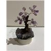 Image 1 : SMALL AMETHYST TREE ON AMETHYST BASE RETAIL $349, 5"