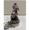 Image 2 : SMALL AMETHYST TREE ON AMETHYST BASE RETAIL $349, 5"