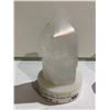 Image 1 : CLEAR QUARTZ POINT ON STAND RETAIL $850