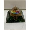 Image 1 : GREEN AVENTURINE ORGONITE PYRAMID