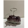 Image 1 : AMETHYST CANDLE HOLDER RETAIL $851