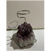 Image 2 : AMETHYST CANDLE HOLDER RETAIL $851