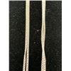 Image 2 : STERLING SILVER NICKEL FREE CURB CHAIN 30" 1.2MM, 2.9G