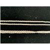 Image 2 : STERLING SILVER NICKEL FREE TWISTED BOX CHAIN 30" 1.3 MM 6.2 G)