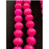 Image 2 : MAGENTA QUARTZITE NECKLACE 30" IN STERLING SILVER NICKEL FREE TGW 1323.00 CTS.