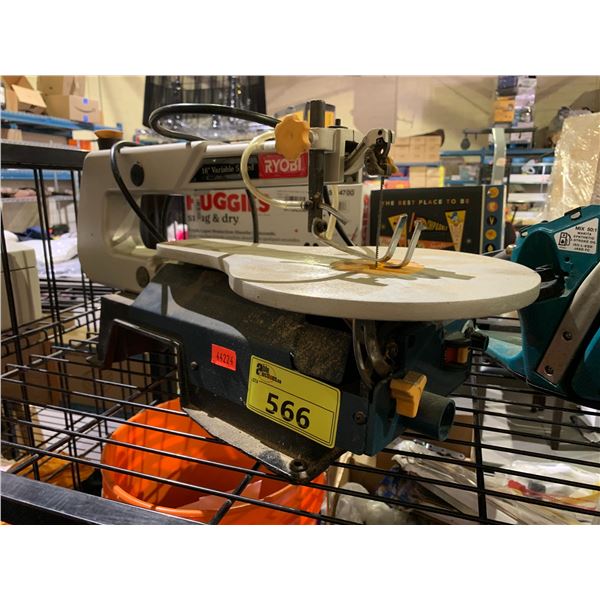 RYOBI 16  VARIABLE SPEED SCROLL SAW