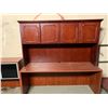 Image 2 : ASSORTED OFFICE FURNITURE INCLUDING; DESK SET, SANDWICH BOARD, ANTI-FATIGUE MAT & MORE