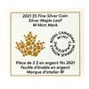 Image 3 : 2021W 1oz $5 Tailored Speciman Silver Maple Leaf NGC SP70 First Releases (Tax Exempt)