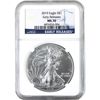 Image 1 : 2019 1oz $1 American Silver Eagle NGC MS70 Early Releases (Tax Exempt)