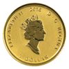 Image 2 : 2016 Canada $1 1/20oz Fine Gold Coin from 'A Historic Reign' 4-coin Fractional Set (Tax Exempt)