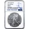 Image 1 : 2023 $1 1oz American Silver Eagle NGC MS70 Early Releases (Tax Exempt)