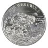 Image 1 : 2oz The Werewolf Cryptozoology .999 Fine Silver High Relief Round from Intaglio Mint (Tax Exempt)