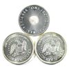 Image 2 : Sunshine Minting & 2x A-Mark 1oz .999 Fine Silver Rounds. 3pcs (Tax Exempt)