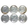 Image 2 : 6x 2020 1oz .9999 Fine Silver Maple Leafs. 6pcs (Tax Exempt)