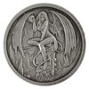 Image 1 : 2017 Pheli Mint 2oz Temptation of the Succubus .999 Fine Silver Antique Finish Round (Tax Exempt)