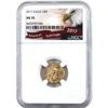 Image 1 : 2017 USA $5 1/10oz Gold Eagle NGC MS70