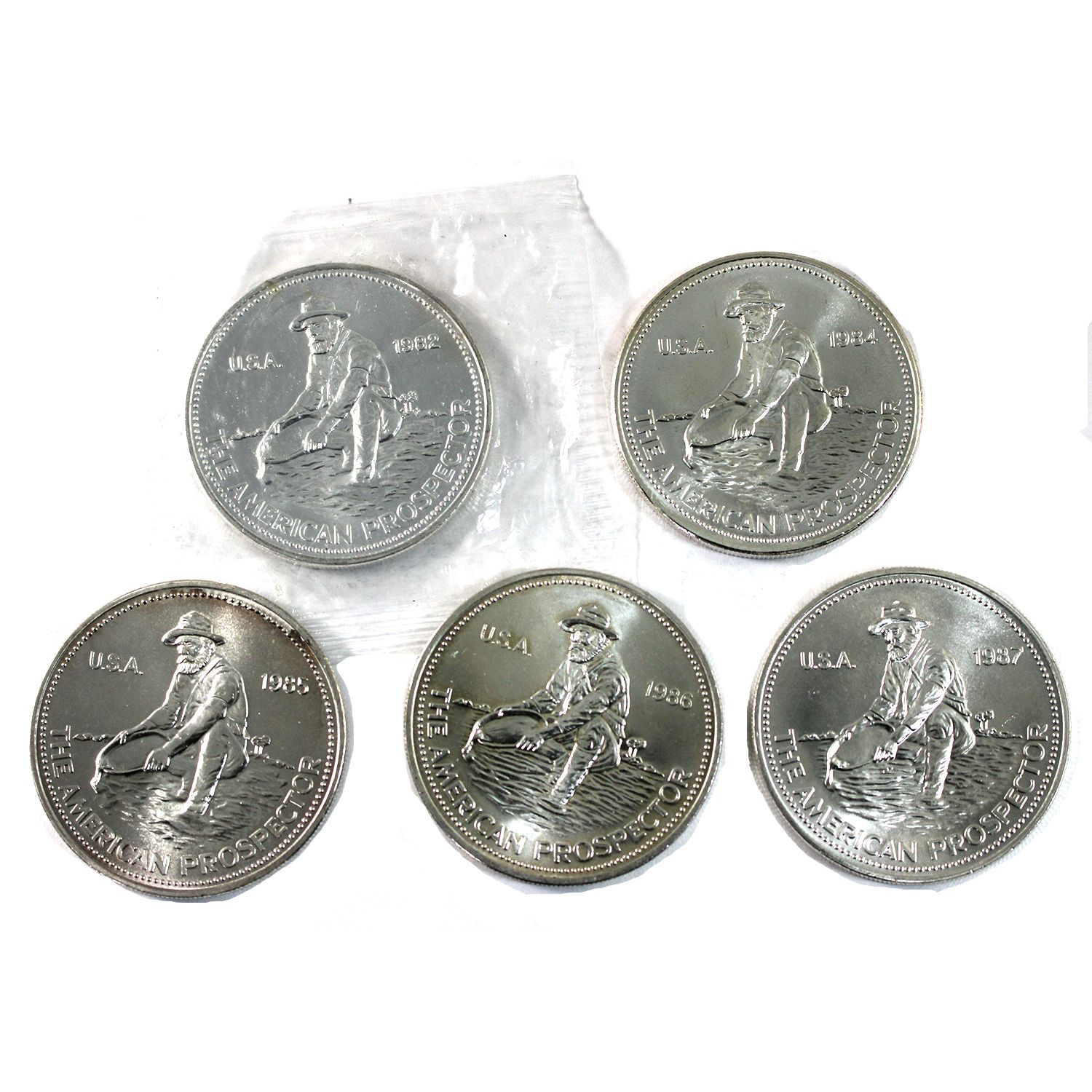 Vintage! 1982, 1984, 1985, 1986 & 1987 Engelhard 'The American ...