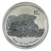 Image 1 : 2008 Australia $30 Year of the Mouse 1 Kilo .999 Fine Silver Coin (Tax Exempt)