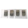 Image 2 : Sheet of 4x Scotiabank Metals 1oz .999 Silver Bars (Tax Exempt) 
